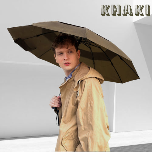 周りを濡らさない傘 GYAKUSOLｘJOURNAL STANDARD FURNITURE  【KHAKI】