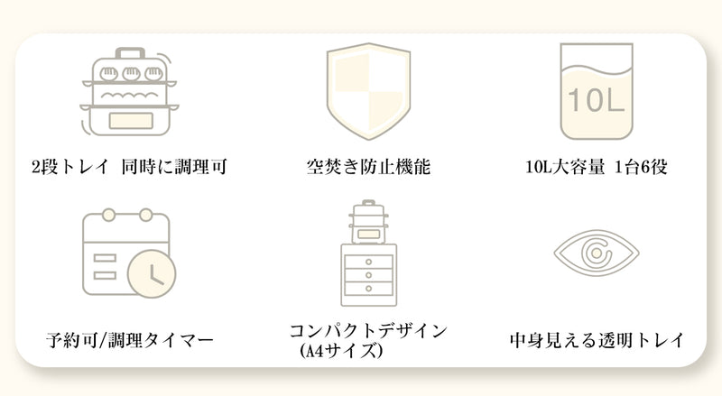 卓上鍋も蒸し器もこれ一つ！感動するほどに食材が美味しくなるスチームクッカー