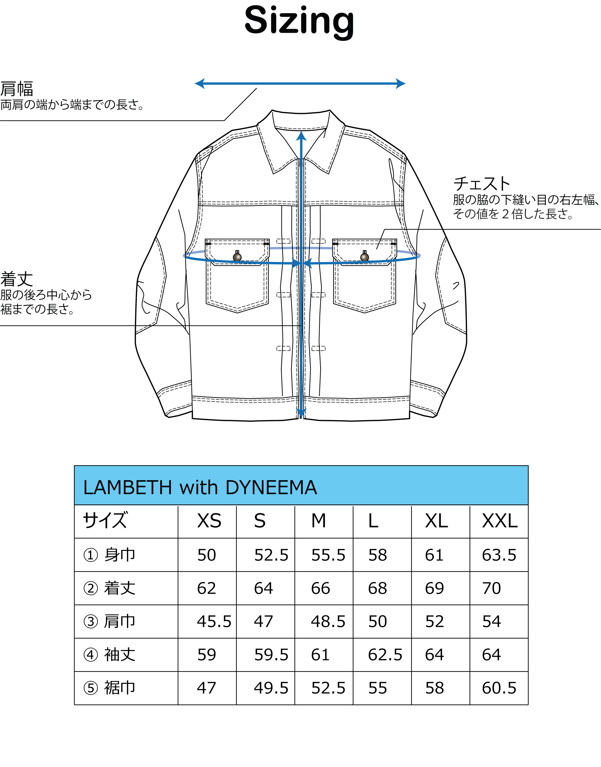 LAMBETHトラッカージャケット