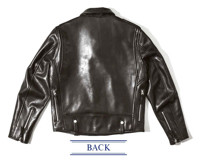 上質な牛革で魅せる、本格アメリカンダブルライダースジャケット 上質な牛革で魅せる、本格アメリカンダブルライダースジャケット