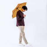 収納時14.8cmの超コンパクト折りたたみ傘【フラットライトマイクロ】（ゴールドオレンジ）