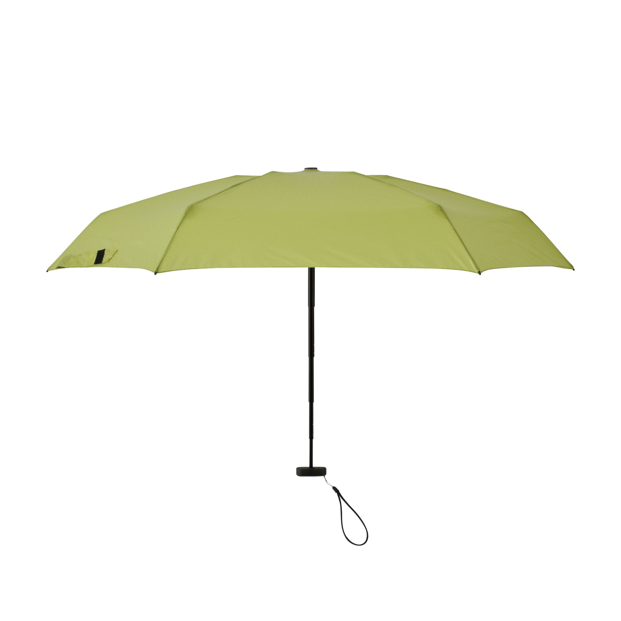 収納時14.8cmの超コンパクト折りたたみ傘【フラットライトマイクロ】（ピスタチオ）