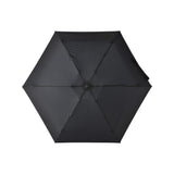 省スペースで傘を常備する新発想の折りたたみ傘【オルタナスリム50】（ブラック）