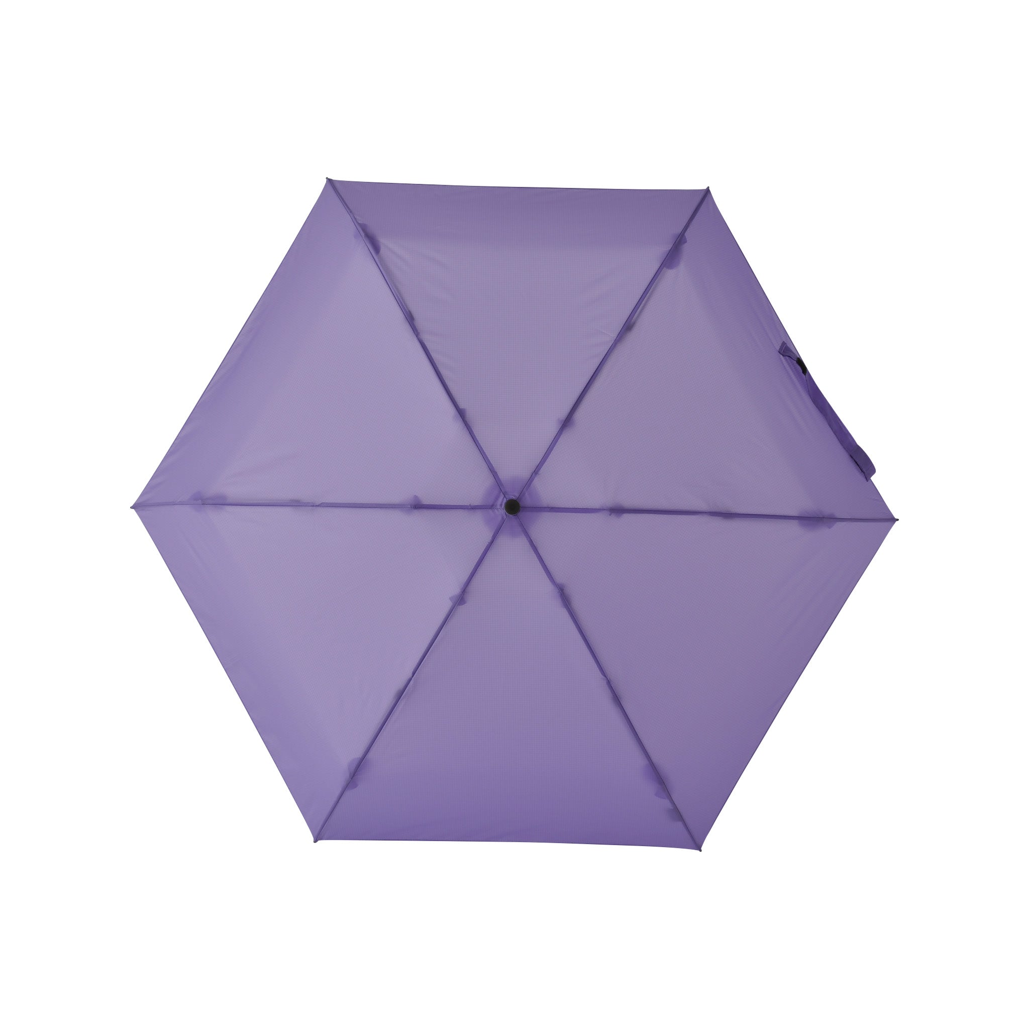 省スペースで傘を常備する新発想の折りたたみ傘【オルタナスリム50】（ラベンダー）