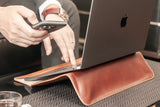"Fleeve" Geniuine Leather Laptop Case for MacBook 13,14インチ用