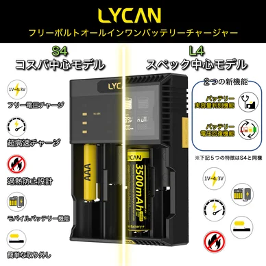 LYCAN (フリーボルトオールインワンチャージャー)