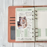 ねこ日記ページ１ヶ月分【バインダー式ねこヘルプ手帳追加オプション】