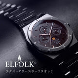 【エルフォルク / リリー】ELFOLK / Lillie  日本製ムーンフェイズ腕時計