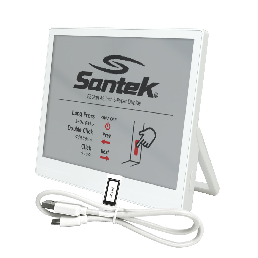 Santek EZ Sign 4.2inch E-paper Display (イージーサインディスプレイ)