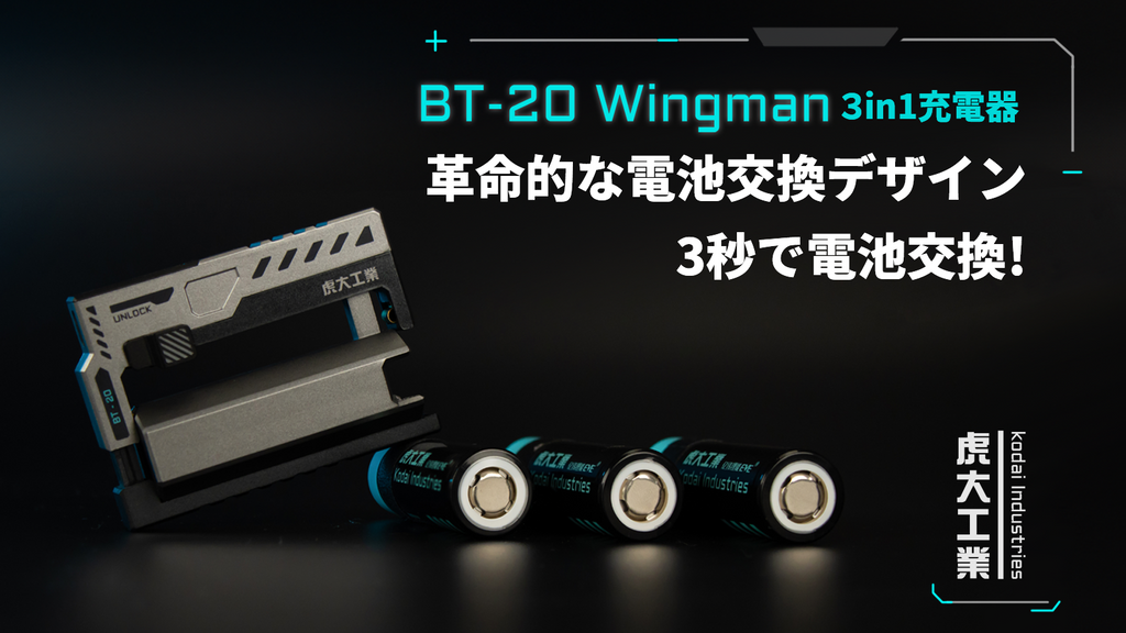 BT-20 Wingman 電池4本セット ホワイト 1725246063929_57e9a76b-0daf-