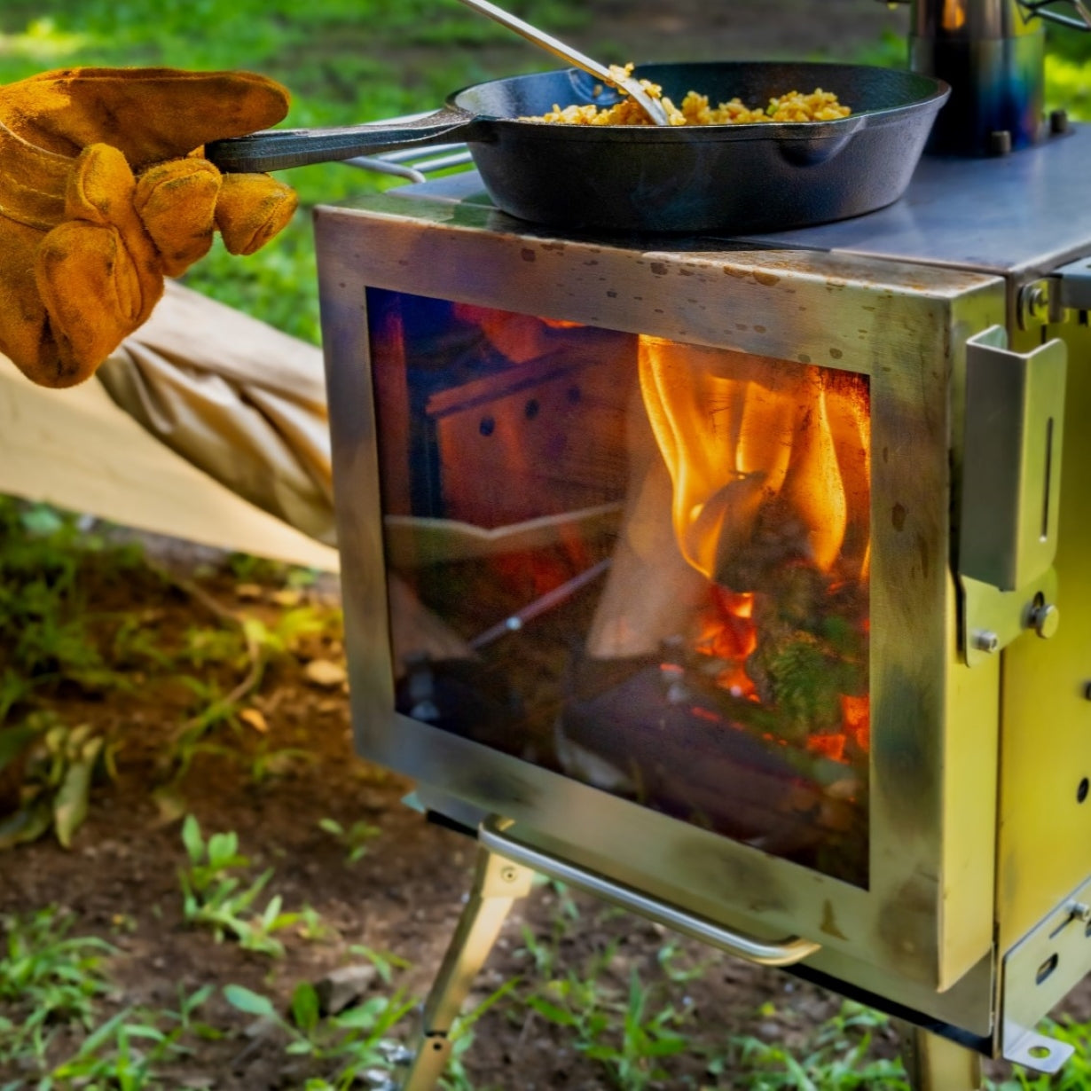 キャンプの楽しさが倍増！進化した『MAKIng STOVE 2 -cube-』