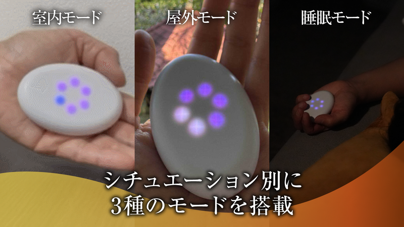 【心身状態を可視化】カームストーン (マインドフルネス・ガジェット) カームストーン】握るだけで心の状態を可視化。今に集中する