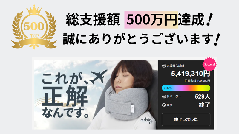 mr.big トラベルピロー ネックピロー L グレー mr.big トラベル mr.big トラベルピロー ネックピロー L グレー mr.big トラベル