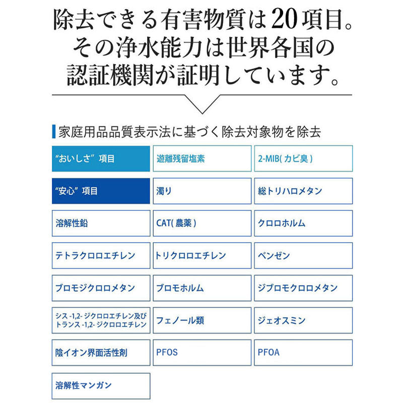 ビューク8年タイプ（逆流洗浄付き）/00000171
