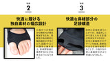 室内で履くだけ【日常生活の消費カロリーが41％ＵＰ】足から体幹をトレーニング！