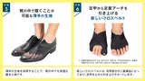 足指から体幹を鍛えて【筋肉使用量が平均42%UP】日常の歩行がトレーニングに！
