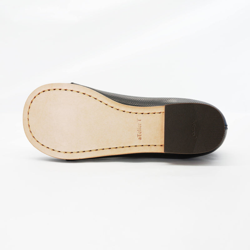Classic Sneakers DECO　フレッシュブラック　レザーソールタイプ