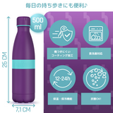 ドイツ発！森と海を守るサステナブルボトル boddelsTWEE Purple
