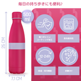 ドイツ発！森と海を守るサステナブルボトル boddelsTWEE Pink