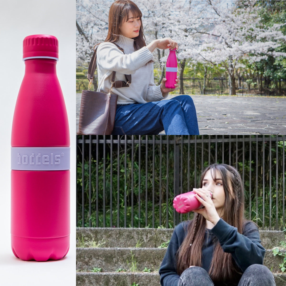 ドイツ発！森と海を守るサステナブルボトル boddelsTWEE Pink