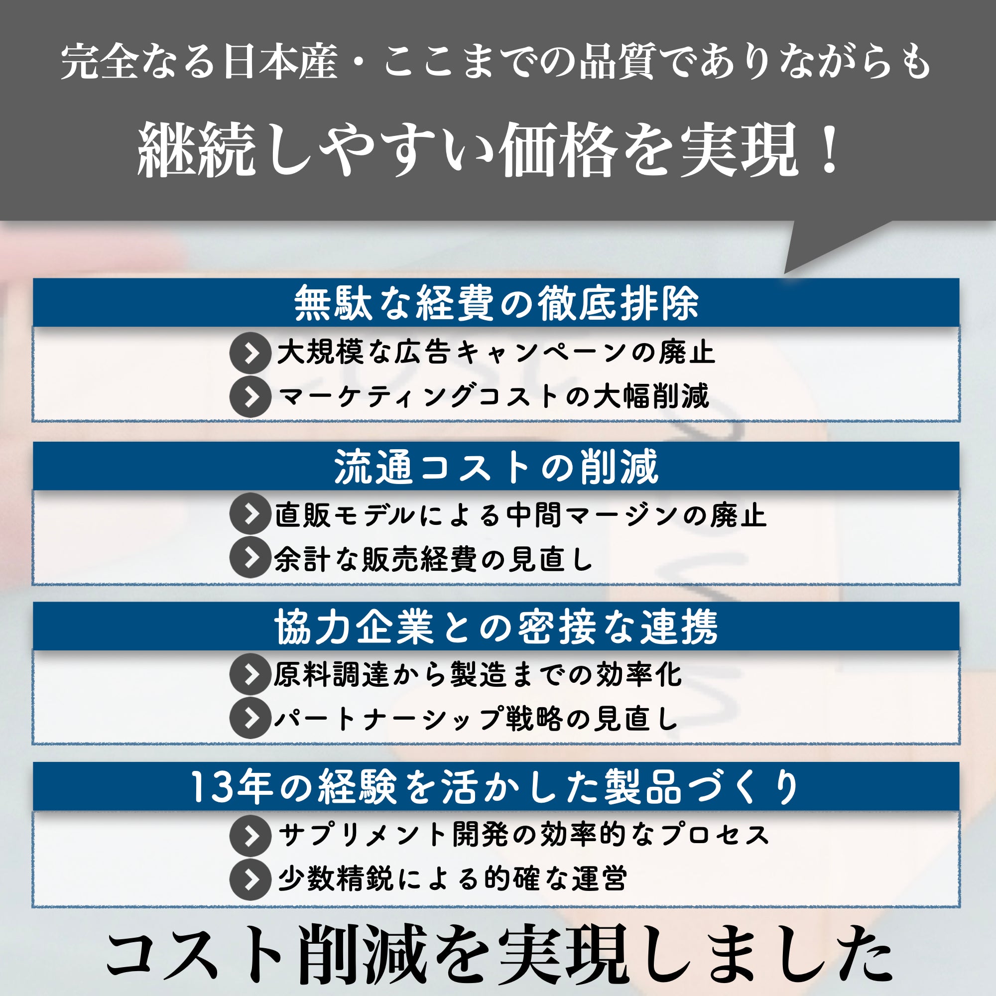 【純国産NMN】原料から製造まで日本製を追求した完全なる純国産NMNサプリメント