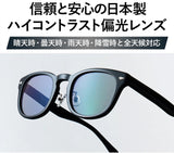 驚くほど見やすい！眩しさを抑えて自然に近い視界で信号機や標識が見やすいサングラスCN-814I