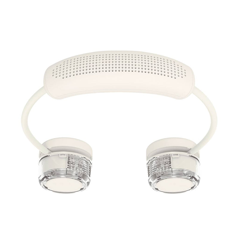 冷却プレート搭載 Neck Band Fan COOLING  クリームホワイト