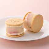 【1567%達成】桃より濃厚！桃のアイスチーズケーキサンド