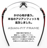 ＮＸＴ調光レンズで素早く変化　かけ心地と光の入り方が調節可能のスポーツサングスAF-804NX