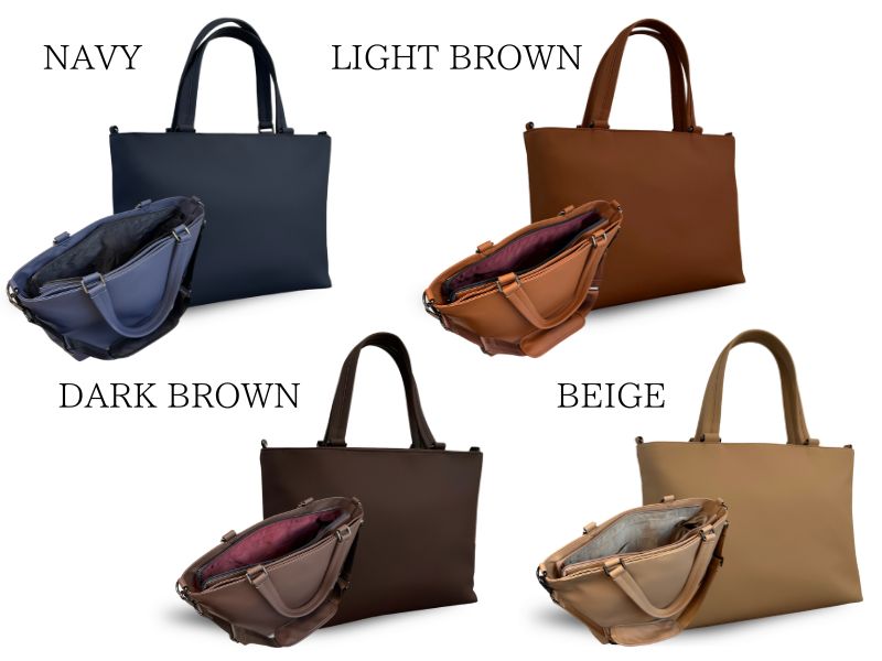 【3秒で収納】圧倒的に出し入れスムーズな快適通勤トートでもう荷物を探さない_QUICK PACK tote