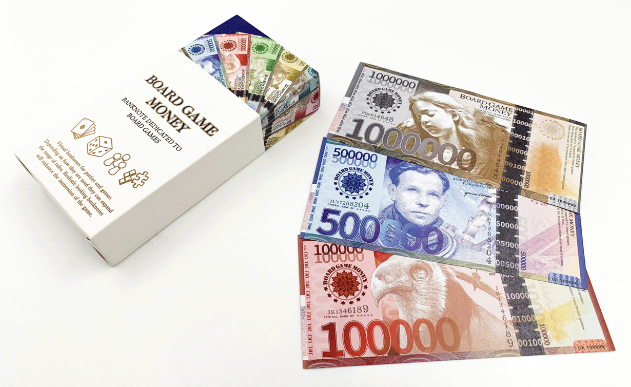 ボードゲーム用紙幣/BOARD GAME MONEY　1個