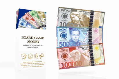 ボードゲーム用紙幣/BOARD GAME MONEY　1個