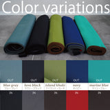 猛暑のベタつき解消！防水なのにサラッと涼感、濡れた地面も汗も風が抜ける爽快マット