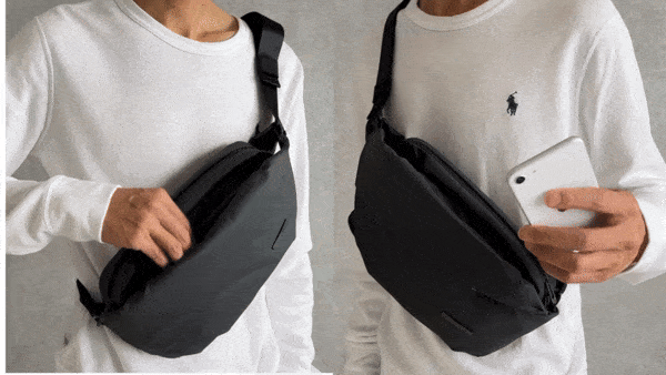 【防水仕様が登場】圧倒的に出し入れスムーズなミニマルバッグでもっとアクティブに_QUICK PACK traspo