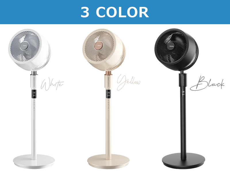 応援購入総額1.5億円超！扇風機＋イオン機能搭載 3Dサーキュレーター 第四弾