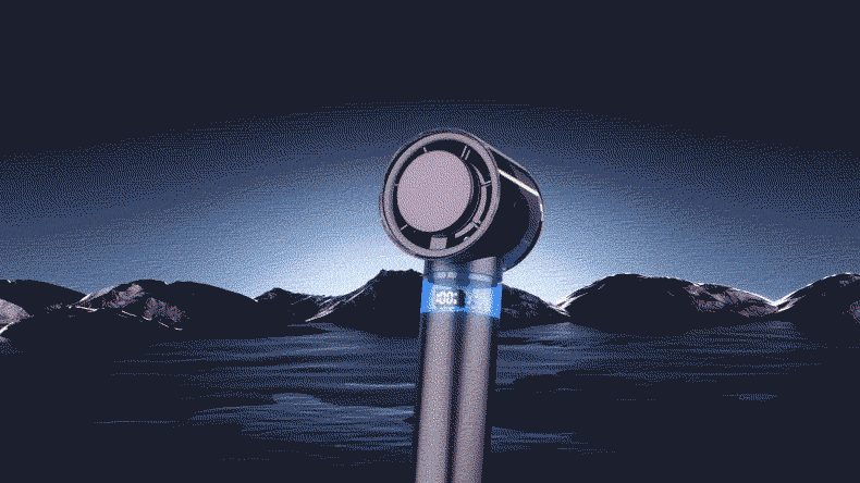 【一瞬で-16℃降温】猛暑でもひんやり！100段階風量調整可能なハンディファン