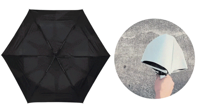 【強遮熱×UVカットで体感-7℃】3秒でキレイにたためる 晴雨兼用 折りたたみ傘