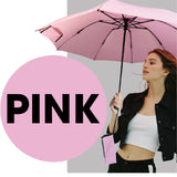 【GYAKUSOL-LIGHT】-PINK：周りを濡らさない傘最新軽量版