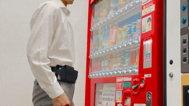 腰に差すだけ着脱3秒！手ぶらでスマホを持ち歩く！ビジネスマン専用スマホホルダー