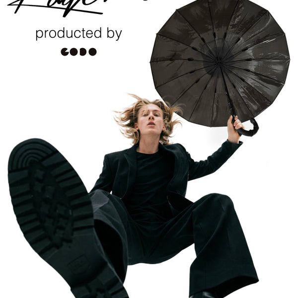 耐風x耐光x遮熱x軽量x16本骨ビニール傘 「KAGEROW