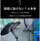 耐風ｘ耐光ｘ遮熱ｘ軽量ｘ１６本骨ビニール傘　「ＫＡＧＥＲＯＷ-カゲロウ-」本体