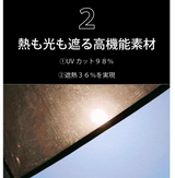 耐風ｘ耐光ｘ遮熱ｘ軽量ｘ１６本骨ビニール傘　「ＫＡＧＥＲＯＷ-カゲロウ-」本体