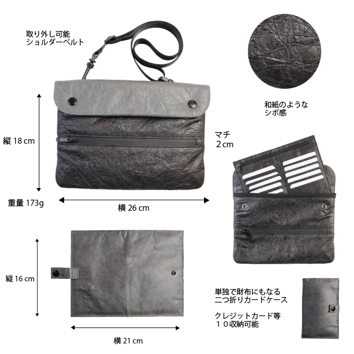 【魔法のカバン !】もうレジ前で困らない！自動仕分け機能付き「大人のサコッシュ」