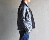 欧州産茶芯馬革がこなれ感を演出、大人顔レザージャケット