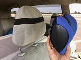 車の振動を吸い取ってくれる。移動を楽にする枕「首をやさしく包み込みむ」ネックピロー