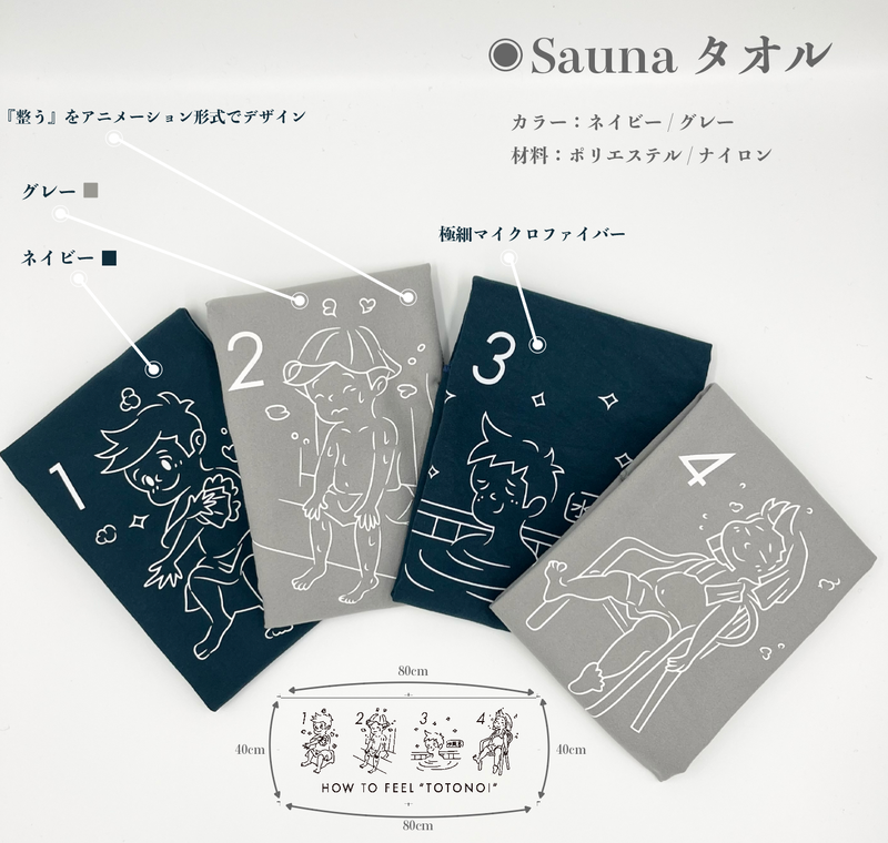 サウナタオル