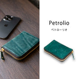 お札は折らず膨らまないラウンドzipミニ財布 SATTO Pro - サットプロ - / Petrolio