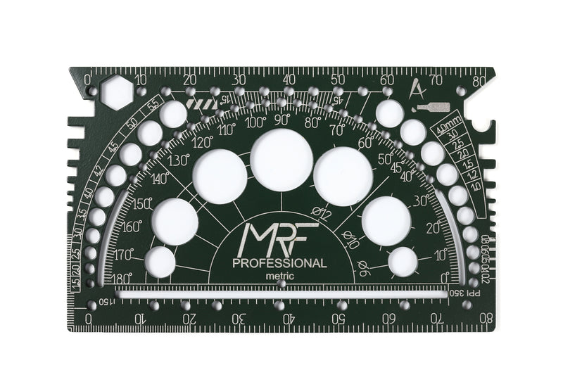 【１枚で解決】毎日持ち歩きたくなる　23in1ポケットツール　計測・描画＋工具