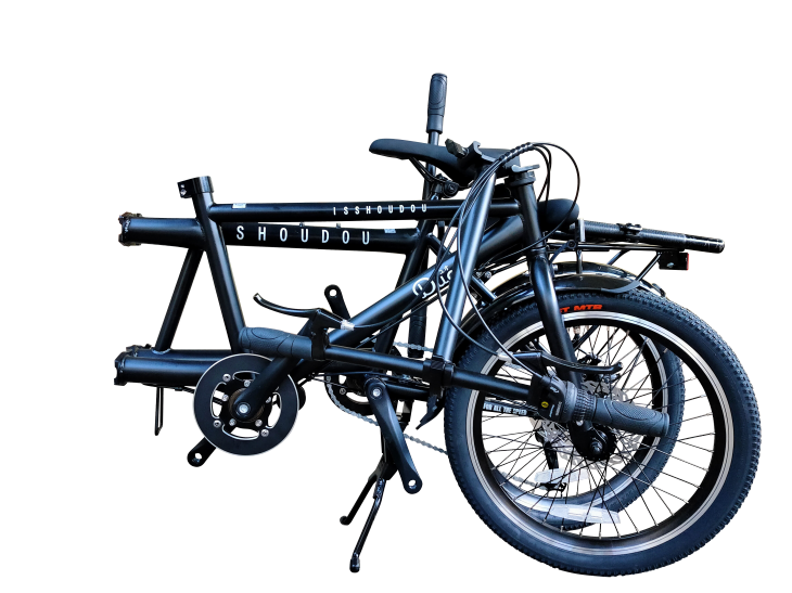 タンデム自転車 一勝堂 TD001　二人で共有する体験！折り畳めるタンデム自転車Duo