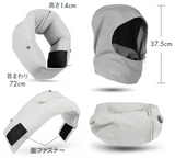 スウェーデン発ネックピロー【Ovaer】Creamy Coffee